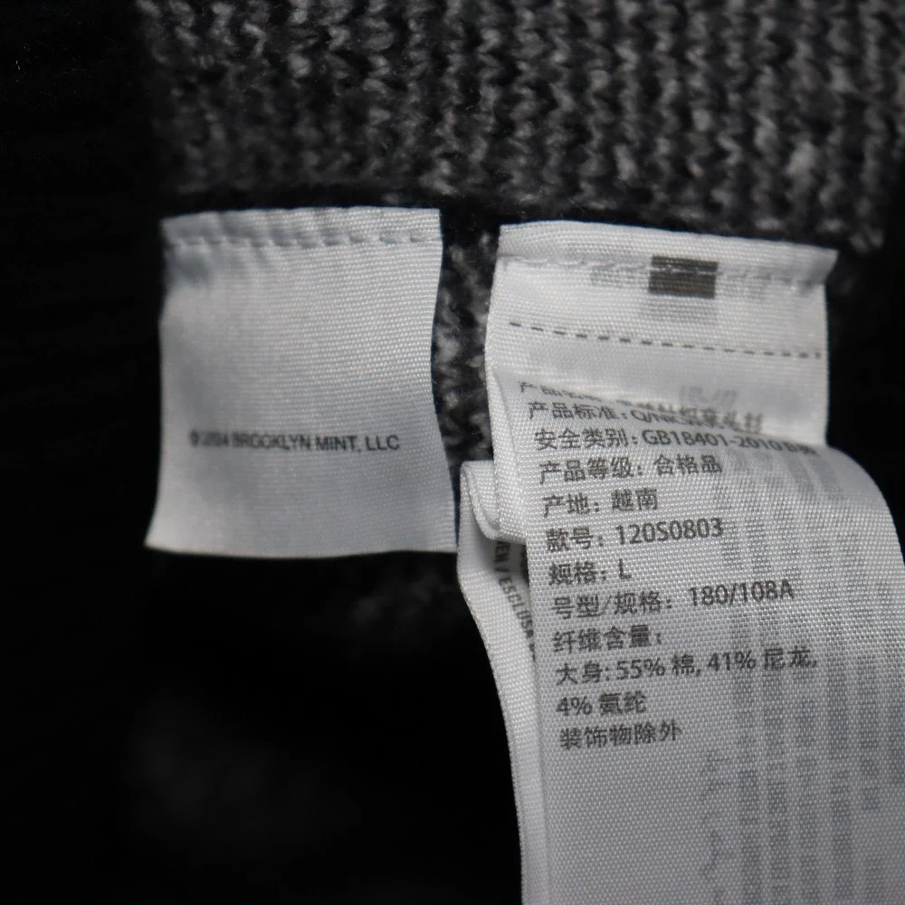 Abercrombie & Fitch Notorious BIG Graphic Sweater Grey